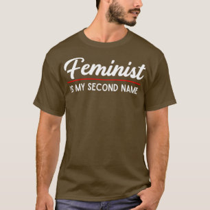 Feministin ist mein Zitat zur Feministin T-Shirt