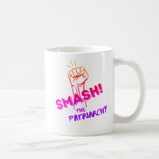 Feministin - Patriarchat zerschlagen - bunt Kaffeetasse