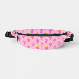 Feministin Pink Bauchtasche