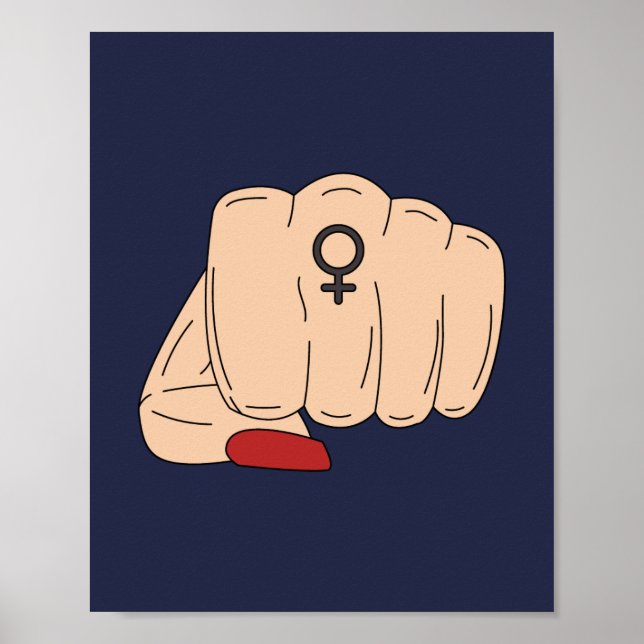 Feministin Power Poster (Vorne)