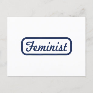 Feministin Power Vintag T Shirt T-Shirt GeschenkFe Postkarte