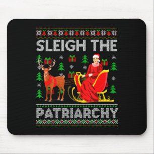 Feministin Ruth Bader Ginsburg Rbg Weihnachtsschli Mousepad
