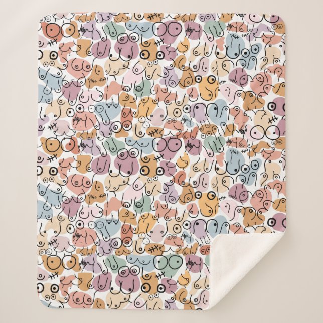 Feministin Sherpadecke (Vorderseite)