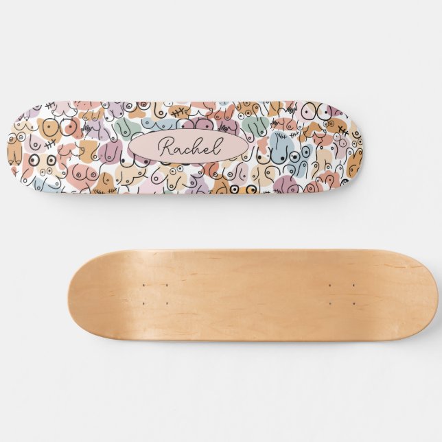 Feministin Skateboard (Horizontal)