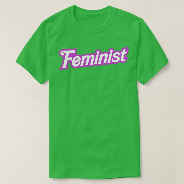 Feministin T-Shirt (Design vorne)