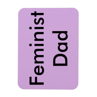 Feministin Vater Car Magnet