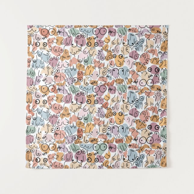 Feministin Wandteppich (Vorderseite)