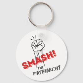 Feministin, zerschlagen Patriarchat - Schlüsselanhänger