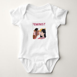 Feministinnen Baby Strampler