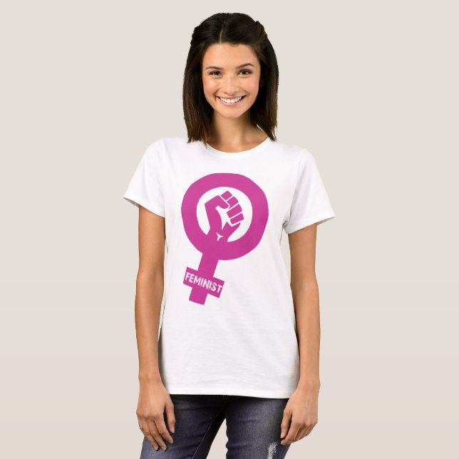 Feministisch T-Shirt (Vorne ganz)