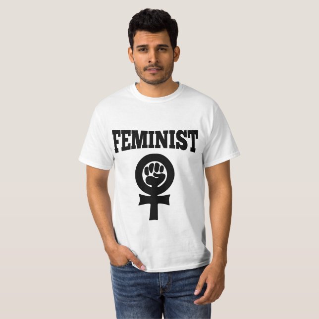 Feministisch T-Shirt (Vorne ganz)