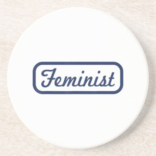 Feministische Frauenpower Vintage T-Shirt Tee Gesc Getränkeuntersetzer