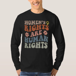 Feministische Frauenrechte sind Menschenrechte T-Shirt