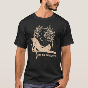 Feministische Hexe verflucht die Patriarchie T-Shirt