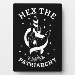 Feministische Hexe - Verhexe Das Patriarchat III Fotoplatte