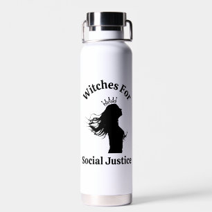 Feministische Hexen-Kaffee-Liebhaberin Soziale Ger Trinkflasche