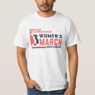 Feministische Kunst & Apparel Hampshire März T-Shirt