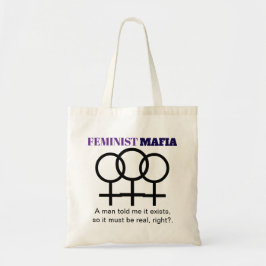 Feministische Mafia Anti-Sexismus Weibliches Symbo Tragetasche