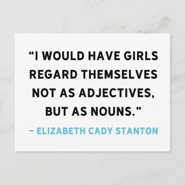 Feministische Postkarten (Vorderseite)