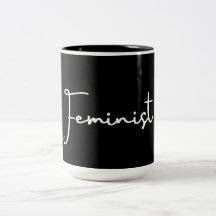 Feministische Tasse - Stärkung der Rechte der Frau