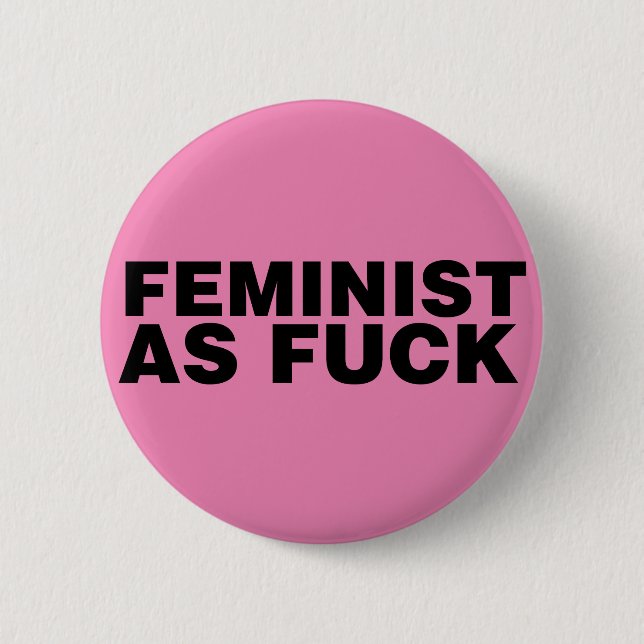 Feministischer AF Button (Vorderseite)