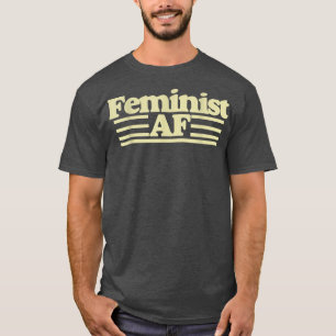 Feministischer Af-Feminismus mit Retro-70er1420  T-Shirt