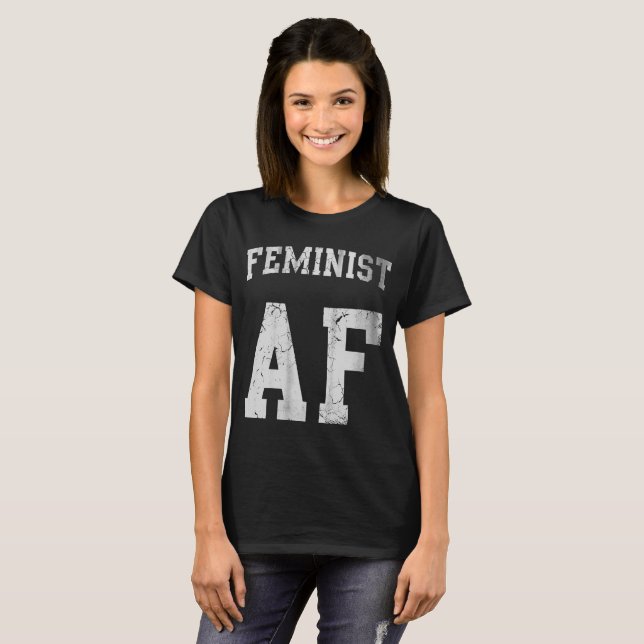 Feministischer AF T-Shirt (Vorne ganz)