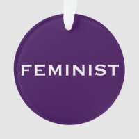 Feministischer, feiner Text auf heller und dunkler