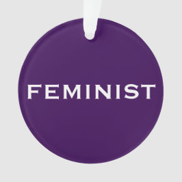 Feministischer, feiner Text auf heller und dunkler Ornament