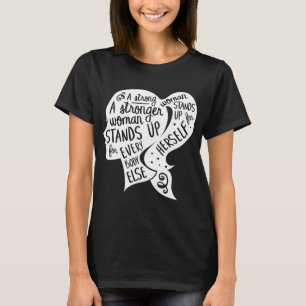 Feministischer Feminismus Zitat Inspirationsstarke T-Shirt