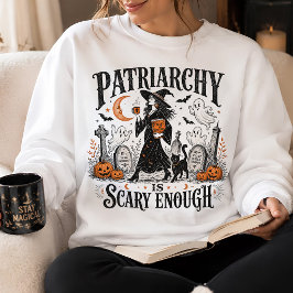 Feministischer Halloween-Hexen-Patriarchat-ist-sch Sweatshirt