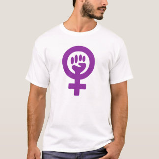 Feministischer Power/Frauen-Power T-Shirt