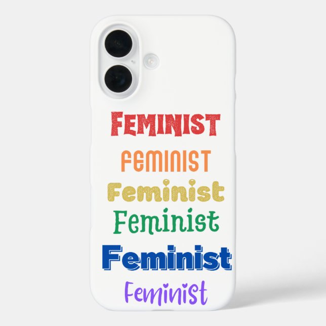 feministischer Stolz Case-Mate iPhone Hülle (Rückseite)
