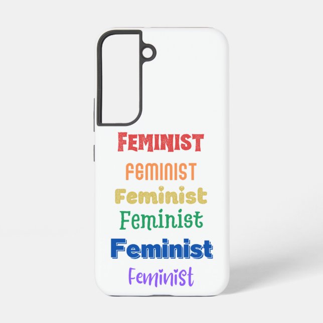 feministischer Stolz Samsung Galaxy Hülle (Rückseite)