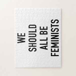 Feministischer T - Shirt - wir sollten alle Femini Puzzle