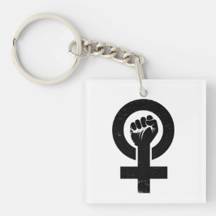 Feministischer Widerstand Schlüsselanhänger