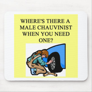 feministischer Witz Mousepad