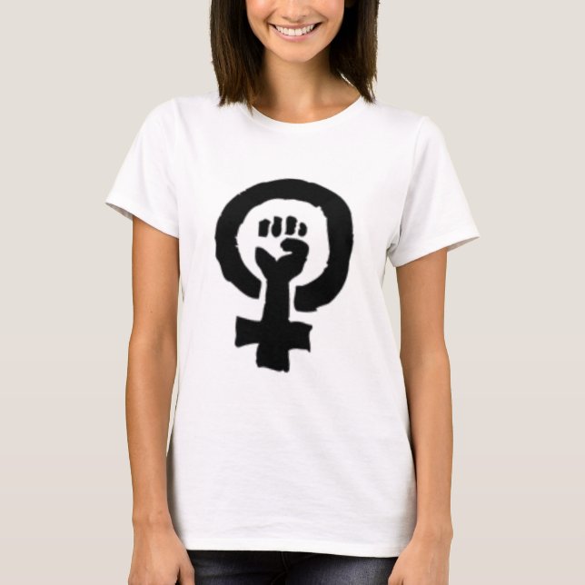 Feministisches Symbol T-Shirt (Vorderseite)