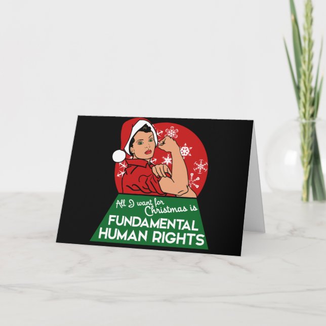 Feministisches Weihnachten (Vorderseite)