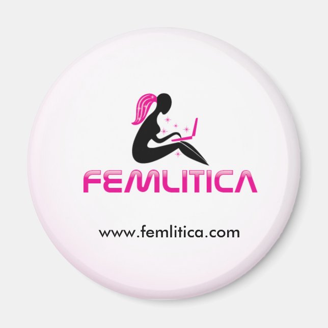 Femlitica-Kühlschrankmagnet Magnet (Vorne)