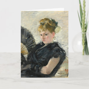 Femme À L'éventail   Berthe Morisot Karte