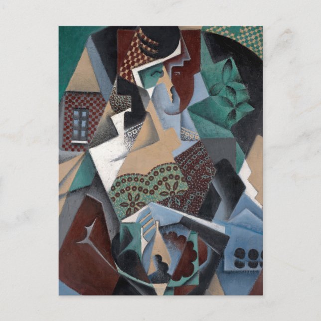 Femme au Compotier von Jean Metzinger Postkarte (Vorderseite)