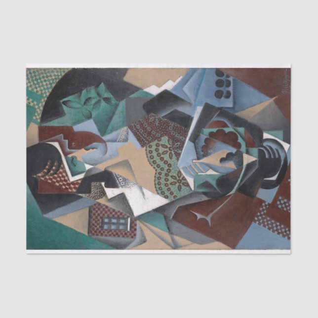 Femme au Compotier von Jean Metzinger Seidenpapier (Vorderseite)