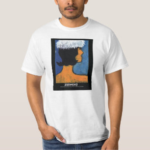 "Femme avec Charpeau Blanche" durch Zermeno T-Shirt