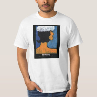 "Femme avec Charpeau Blanche" durch Zermeno T-Shirt