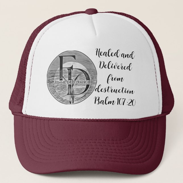 Femme Delivrance Truckerkappe (Vorderseite)