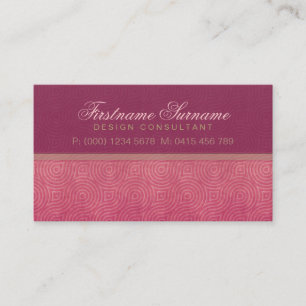 Femme Elegance Business Card Visitenkarte