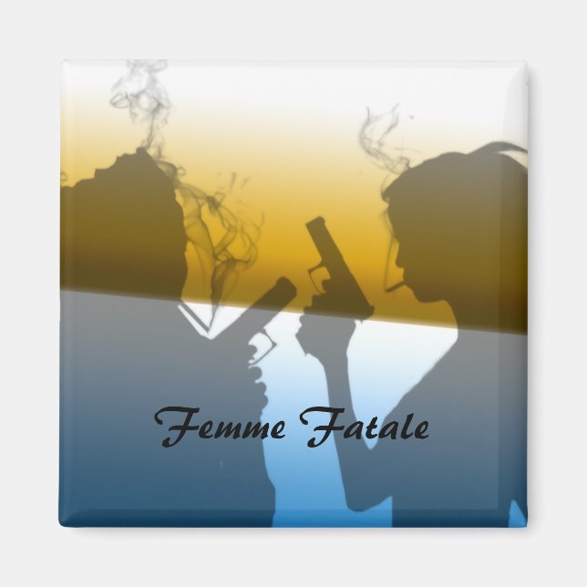 Femme Fatale - Doppel Trouble Magnet (Vorne)