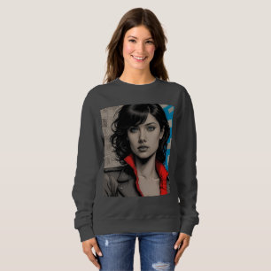 Femme Fatale Elegance T-Shirt - Entfesseln Sie Ihr Sweatshirt