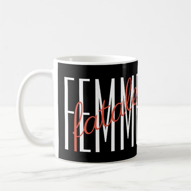 Femme fatale kaffeetasse (Links)